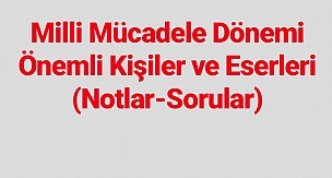 Tarih Notları ve Soruları (19.12.2019) Güncel