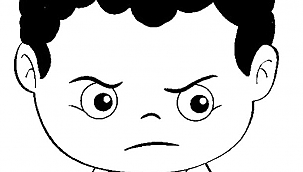 Okul Öncesi / Anasınıfı Duygu Kavramları Kızgın Çalışma Sayfası