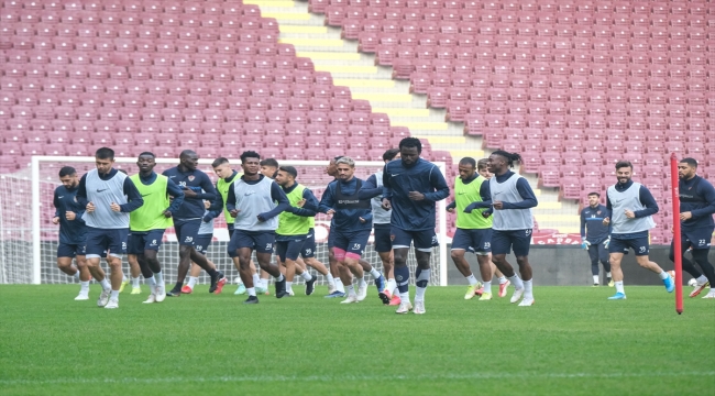 Hatayspor, Sivasspor maçının hazırlıklarına devam etti 
