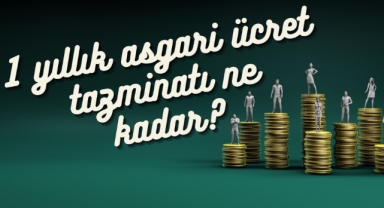 1 yıllık asgari ücret tazminatı ne kadar?