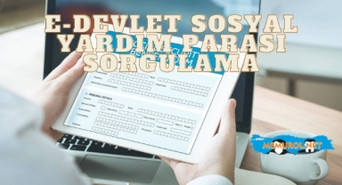 E-Devlet Sosyal Yardım Parası Sorgulama