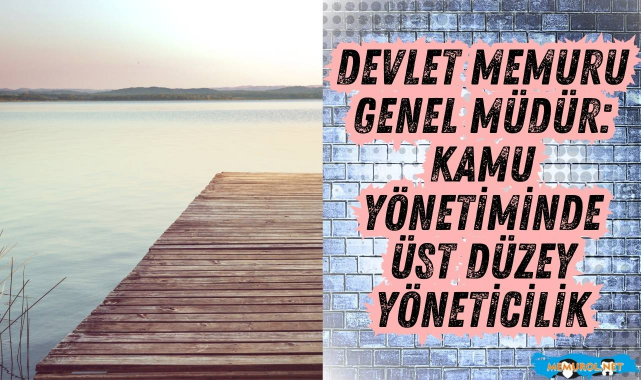 Devlet Memuru Genel Müdür: Kamu Yönetiminde Üst Düzey Yöneticilik #memurol #genelmüdür