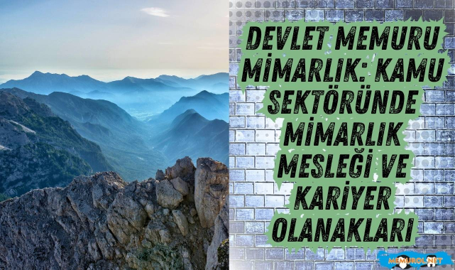 Devlet Memuru Mimarlık: Kamu Sektöründe Mimarlık Mesleği ve Kariyer Olanakları #memurol #mimarlık
